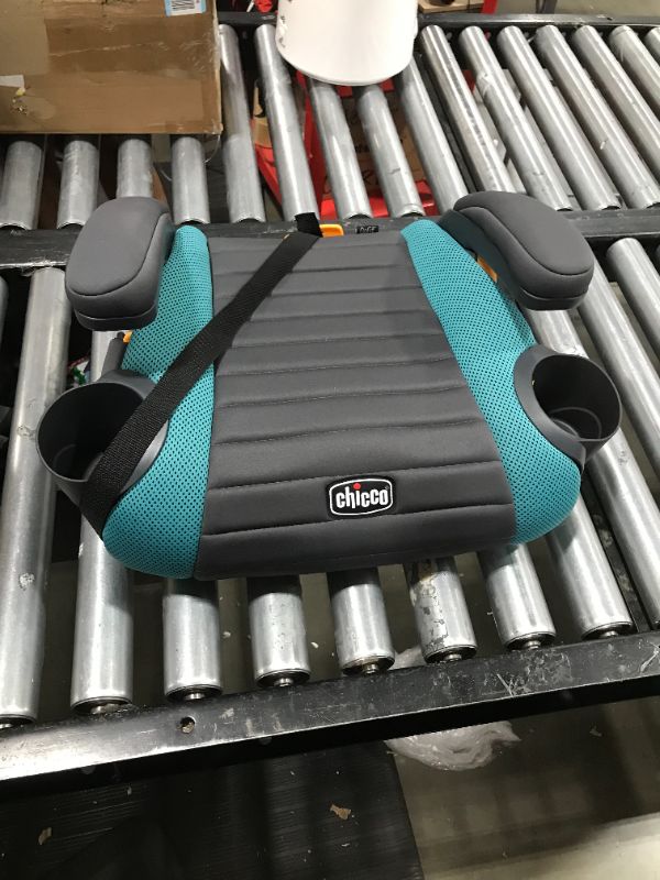 Photo 2 of Chicco GoFit Backless Booster Car Seat - Raindrop