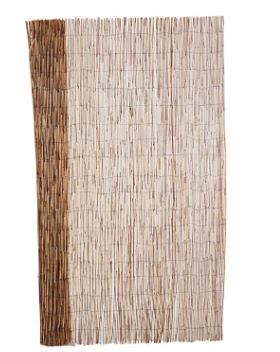 Photo 1 of Backyard X-Scapes Coffee Reed Fencing Decorative Fence for Backyard Reed Garden Fencing Divider 72 in H x 192 in L (2-Pack)