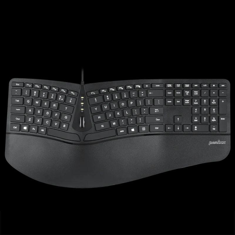 Photo 1 of PERIBOARD-330 - Wired Backlit Ergonomic Split Keyboard
