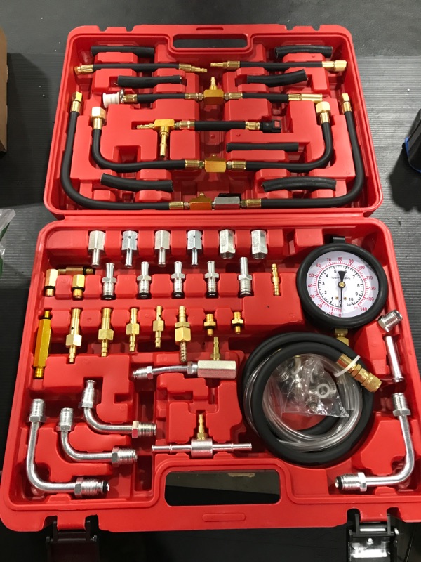Photo 2 of BETOOLL Pro Fuel Injection Pressure Tester Kit Gauge 0-140 PSI