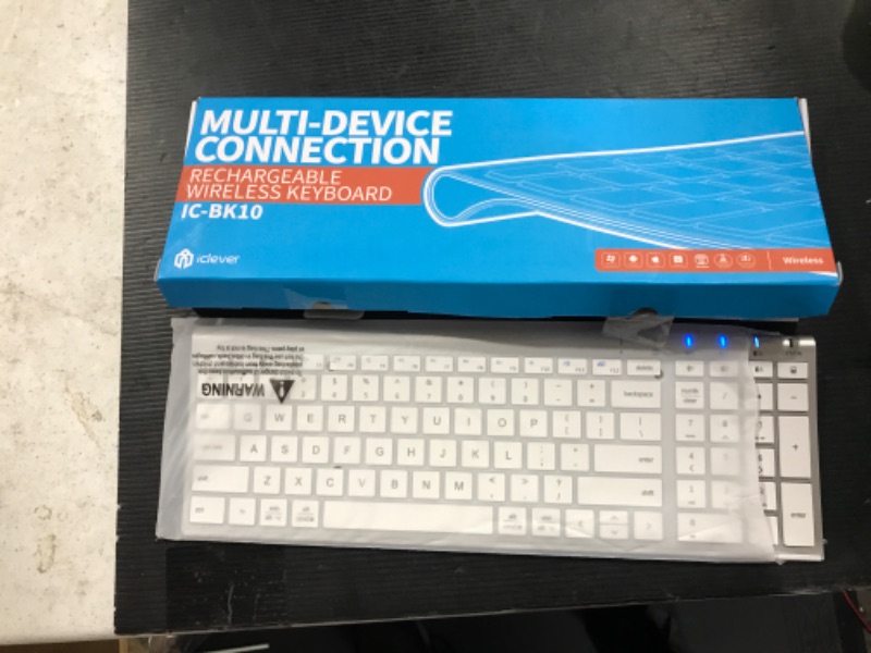 Photo 2 of iClever BK10 Bluetooth Keyboard