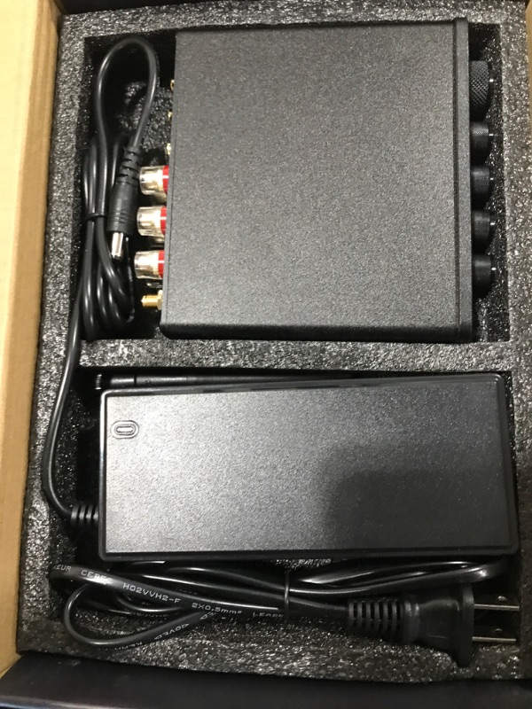 Photo 1 of Fosi Audio BT30D Bluetooth 5.0 Stereo Audio Receiver Amplifier 2.1 Channel Mini Hi-Fi Class D Integrated Amp 50 Watt x2+100 Watt for Home Outdoor Passive Speakers/Subwoofer Powered Subwoofer