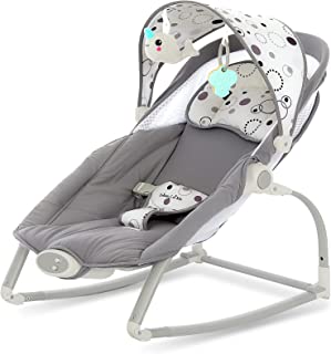 Photo 1 of Dream On Me We Rock Infant Rocker II Perfect to Calm Baby, Comfy Time, Grey
