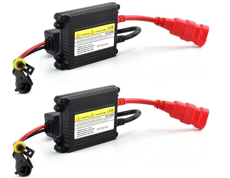 Photo 1 of Hid Ballast,DC 12V 55W Super Slim Hid Ballast Kit for H1 H3 H4 H7 H8 H9 H11 9005 9006 Pack of 2
