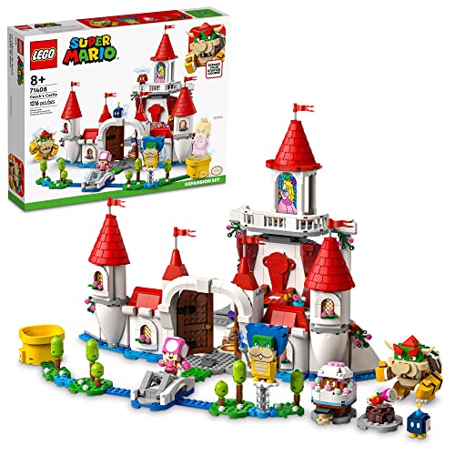 Photo 1 of LEGO Super Mario Peach’s Castle Expansion Set 71408 Building Toy Set for Kids, Boys, and Girls Ages 8+; Collectible Gift (1,216 Pieces)
