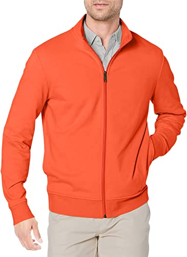 Photo 1 of Amazon Essentials Men's Lightweight French Terry Full-Zip Mock Neck Sweatshirt SIZE XL 
