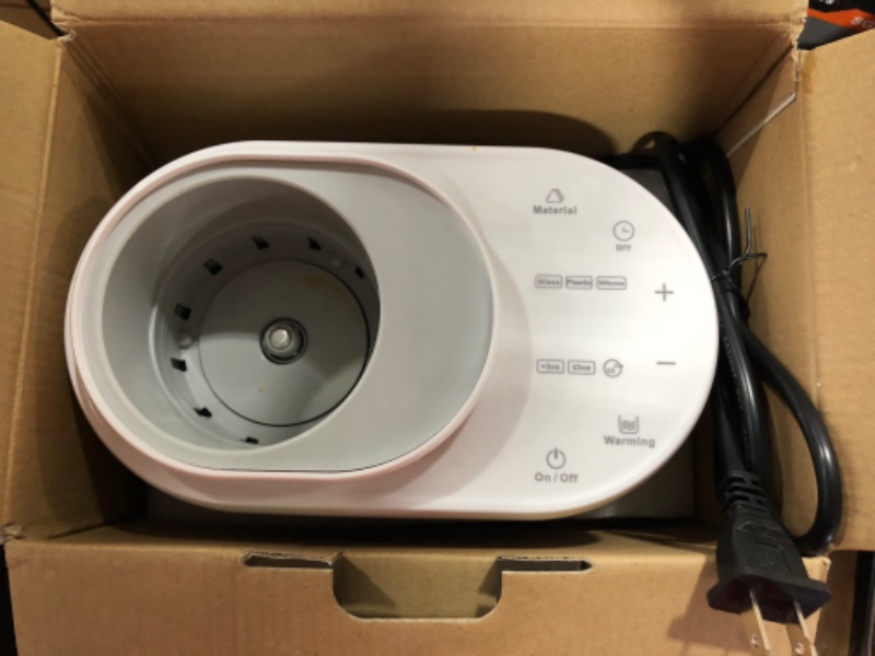 Photo 2 of Baby Bottle Warmer Water-Free Fast Milk Warmer Baby Food Heater & Dryer for Breastmilk & Formula with Precise Temperature Control & Timer
