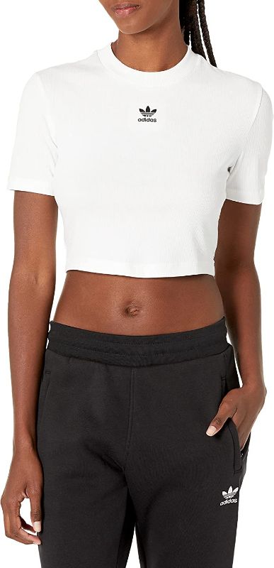 Photo 1 of adidas Originals Women's Adicolor Essentials Rib Cropped Tee
LARGE