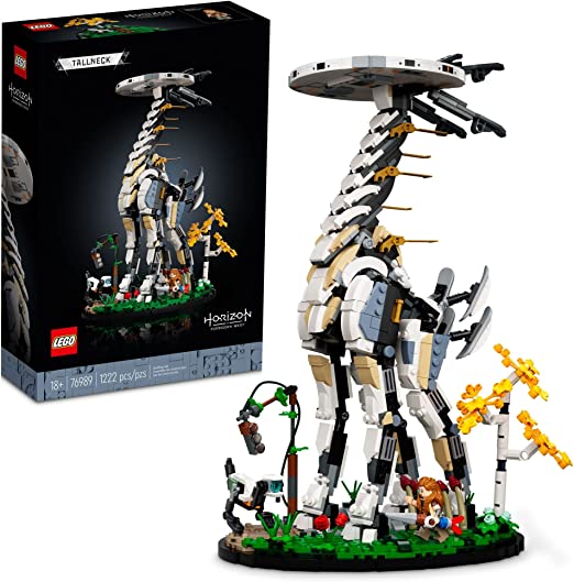 Photo 1 of LEGO Horizon Forbidden West: Tallneck 76989 Building Sett; Collectible Gift for Adult Gaming Fans; Model of The Iconic Machine with a Display Stand (1,222 Pieces)
