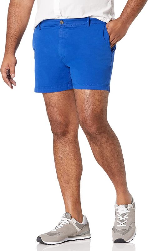 Photo 1 of Amazon Brand - Goodthreads Men's Slim-Fit 5" Inseam Flat-Front Comfort Stretch Chino Shorts- 38
