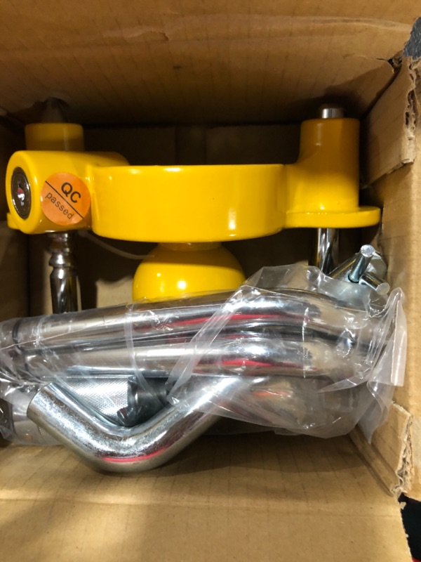 Photo 2 of ***NO KEYS***Trailer Hitch Security Lock Set Including Yellow U-Shaped Universal Ball Hitch Lock #72783, 1/2" and 5/8" Receiver Hitch Pin Lock, Golden Trailer Hitch Lock Coupler Locking Pin,