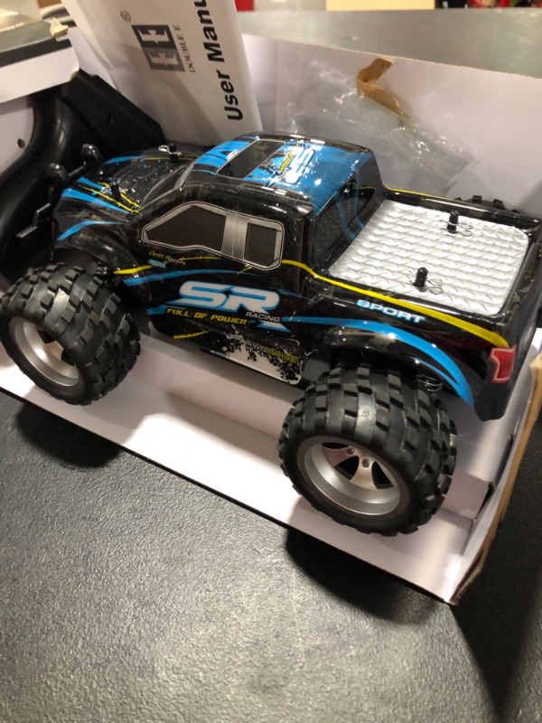 Photo 1 of DOUBLE E Remote Control Car,4WD High Speed Off Road RC Monster Car All Terrains Vehicle Truck with Rechargeable Battery for Boys Kids