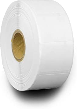 Photo 1 of [27,600 Labels / 1,380 per Roll] Zebra, Rollo & Most Direct Thermal Printers (1.25" x 1") Permanent Adhesive & Perforated for UPC Barcode, Online Labels, Price Tag - 1" Core