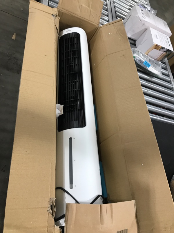 Photo 2 of Dreo Evaporative Air Cooler, 40” Cooling Fan with 80° Oscillating, Humidifying, Removable Water Tank, Filter, Ice Packs, Remote Control, 3 Speeds, 7H Timer, Personal Swamp Cooler for Room Home Office
