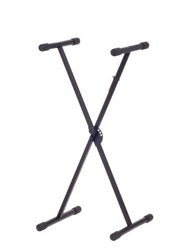 Photo 1 of Stage Rocker Powered by Hamilton SR524000 Single X Style Keyboard Stand - Black
