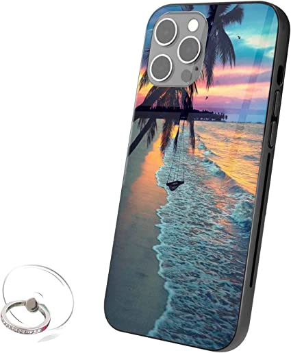 Photo 1 of Compatible with iPhone 13 pro max case with 360°Rotating Ring Kickstand