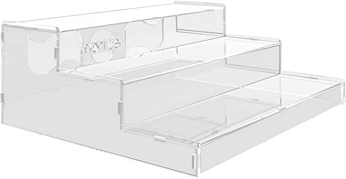 Photo 1 of 3 Tier clear acrylic organizer for cabinet or countertop 10.5 in (assembly required)