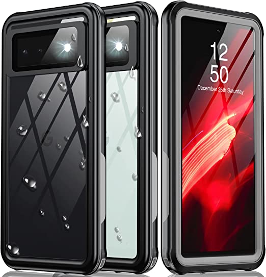 Photo 1 of Waterproof heavy Duty Phone Case for Pixel 6.