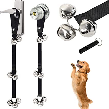 Photo 1 of 2 Packs of Dog doorbells, Training Adjustable Dog Bells, A Convenient Way to Train Your Puppy-7 Oversized 1.4 doorbells