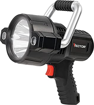 Photo 1 of VECTOR Triple LED Flashlight Spotlight, SLV2V, Rechargeable, Portable, Hands free, 750 Lumens, USB Charging Port