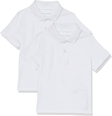 Photo 1 of Amazon Essentials Boys' High-Performance Sports Polos, 2-Pack small