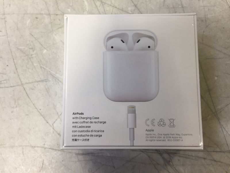 Photo 3 of Apple AirPods (2nd Generation) FACTORY SEALED 
