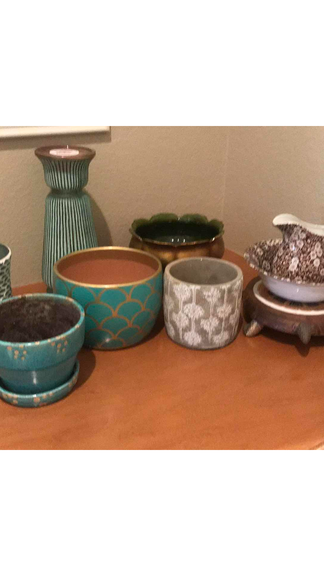 Photo 1 of CERAMIC POTS, WATER PITCHER, BOWL