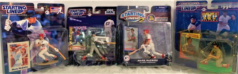 Photo 1 of 4 - NEW STARTING LINEUP BASEBALL FIGURINES