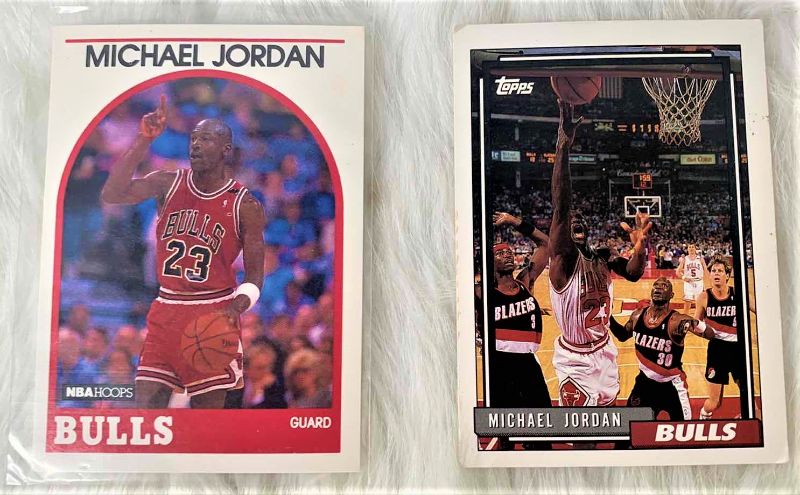 Photo 1 of 2 COLLECTIBLE MICHAEL JORDAN BASKETBALL CARDS