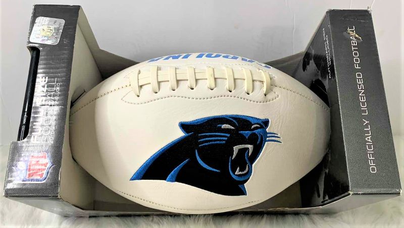 Photo 1 of CAROLINA PANTHERS FULL SIZE FOOTBALL