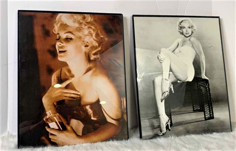 Photo 1 of ARTWORK, FRAMED MARILYN MONROE PHOTOS, 11” x 14”