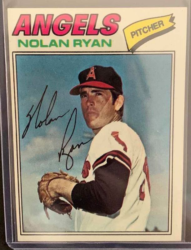 Photo 1 of 1977 TOPPS NOLAN RYAN CARD 650