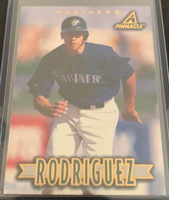 Photo 1 of 1997 PINNACLE ALEX RODRIGUEZ MARINERS CARD