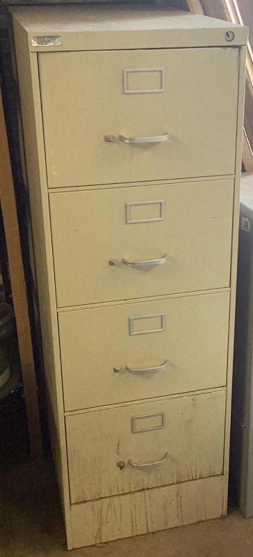 Photo 1 of METAL FILING CABINET