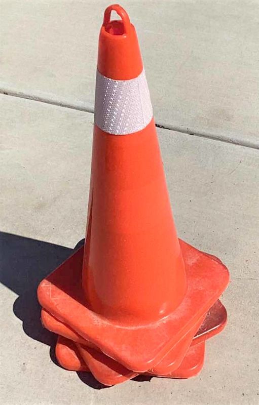Photo 1 of FOUR SAFETY CONE 27” TALL