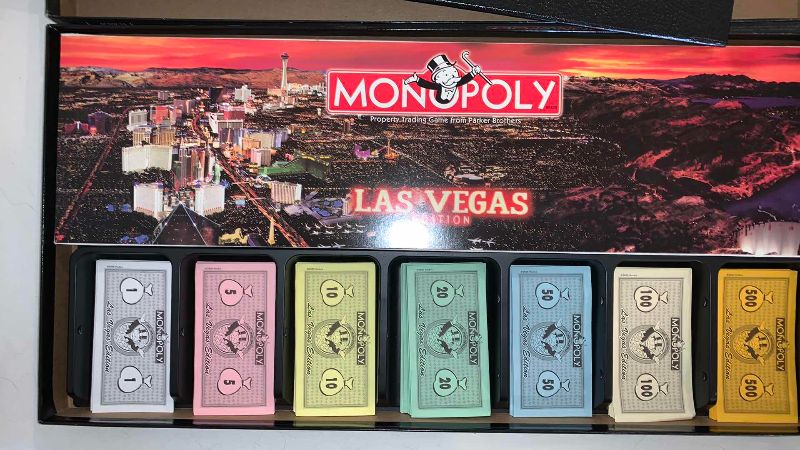 Photo 4 of MONOPOLY LAS VEGAS EDITION AND CLUE BOARD GAMES