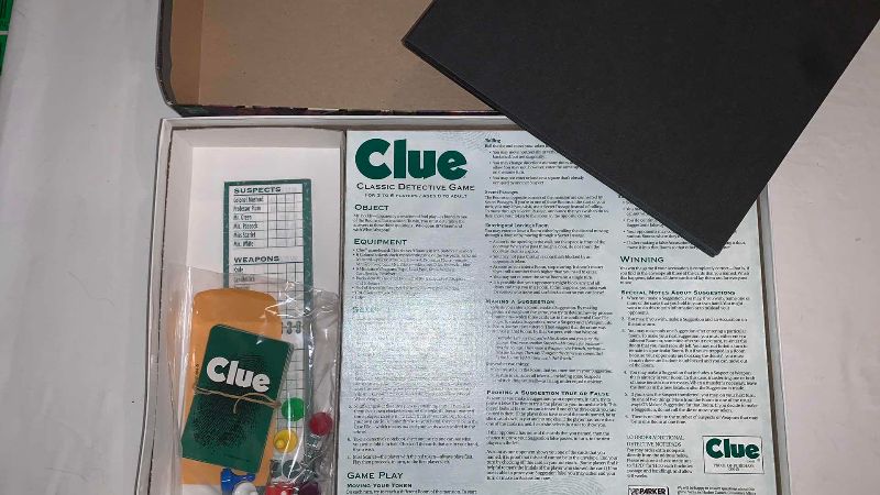 Photo 5 of MONOPOLY LAS VEGAS EDITION AND CLUE BOARD GAMES
