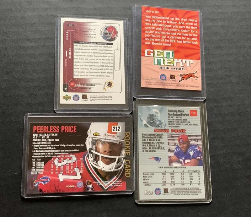 Photo 2 of NFL FOOTBALL ROOKIES 1998 & 1999