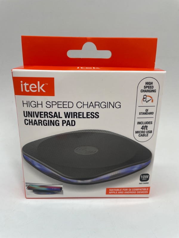 Photo 2 of Itek Universal Wireless Charging pad
