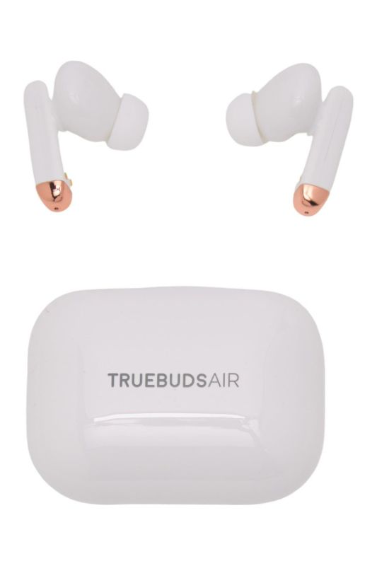 Photo 1 of Rose Gold And White True Buds Air Wireless Smart Touch 8D Sound Automatic Pair by Gabba Goods New 
