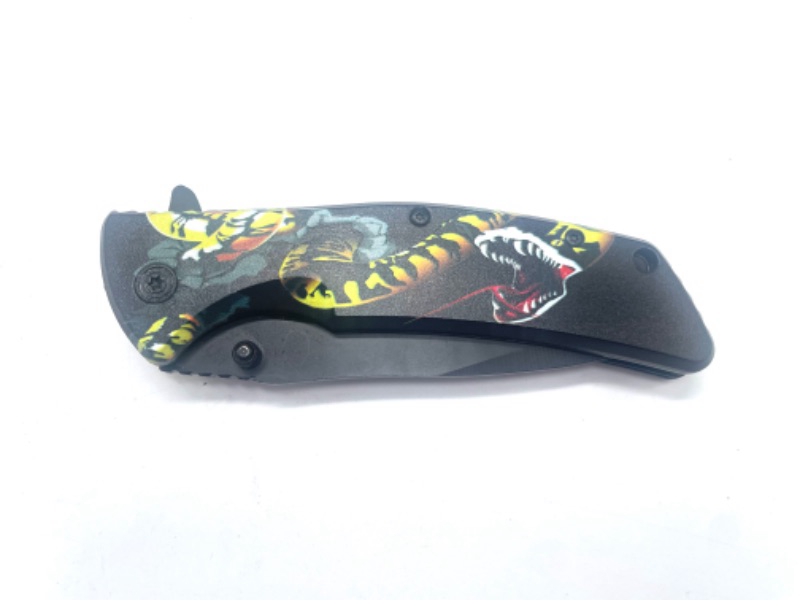 Photo 1 of Open Mouth Snake Pocket Knife New