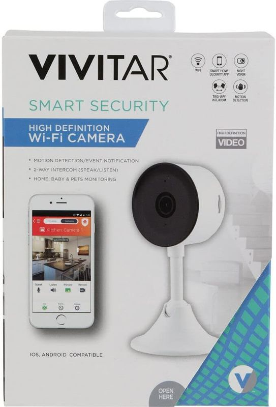 Photo 2 of Vivitar IPC112E 720P HD WI-FI Smart Camera,720p Infrared Camera
