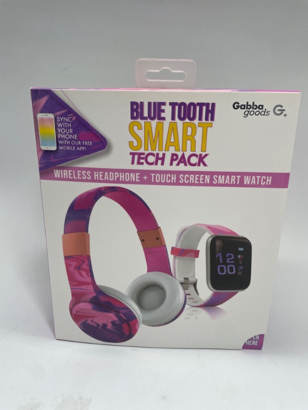 Photo 2 of Gabba Goods 2 Piece Set Tween Smart Tech Pack SEE PHOTO DESIGN IS PINK AND PURPLE