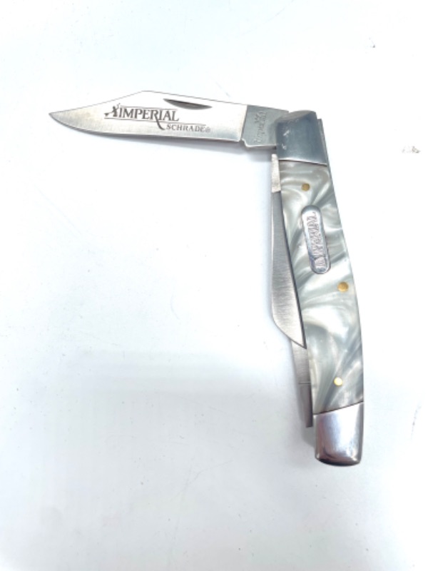 Photo 2 of Imperial IMP14L Stainless Steel Large 3 Blade Pocket Knife