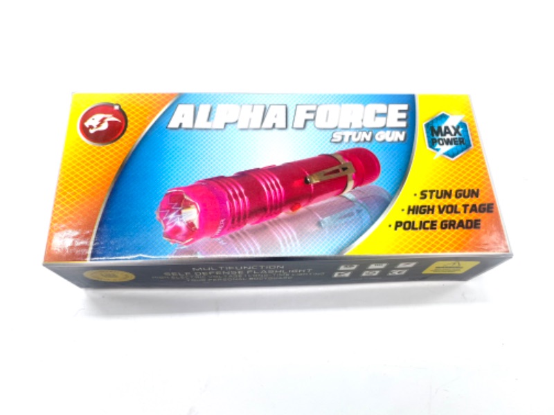 Photo 1 of Pink Stungun Flashlight No Batteries Needed