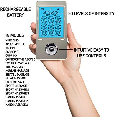 Photo 2 of IQ Massager Pro 6 – FDA Class 2 Medical Device – TENS & EMS Unit Electronic Pulse Massager, Carpal Tunnel Syndrome, Arthritis, Bursitis, and Other Inflammation Ailments. Pain Relief Ma