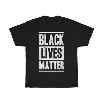 Photo 1 of Black Lives Matter Typography Unisex Heavy Cotton T-shirt size Small