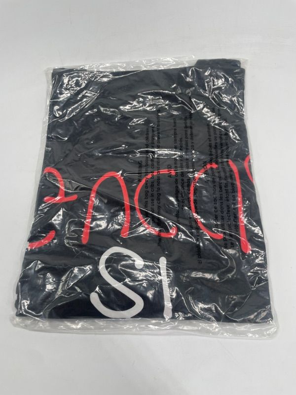 Photo 1 of Adult Short Sleeve T Shirt Printed With Life Is Gu Cci Design 1842 Size Small

