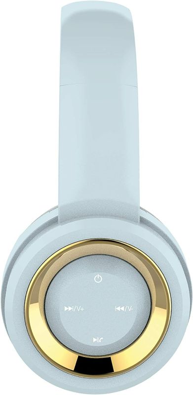 Photo 3 of Gabba Goods Premium LyriX Wireless Bluetooth Volume Control Over The Ear Comfort Padded Stereo Headphones

