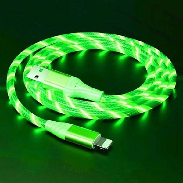 Photo 1 of MFi Certified Lightning Cable 3 Foot LED Light Up Lightning Sync & Charge Cable Compatible with: iPhone 13/iPhone 13 Pro/iPhone 13 Pro Max/iPhone 13 Mini/IPhone 12 Pro/iPhone 12 Pro Max/iPhone 12 mini/iPhone 12/iPhone 11
